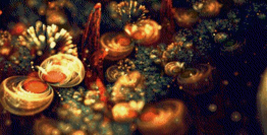 Фантастические цветы - фэнтази, цветы - предпросмотр