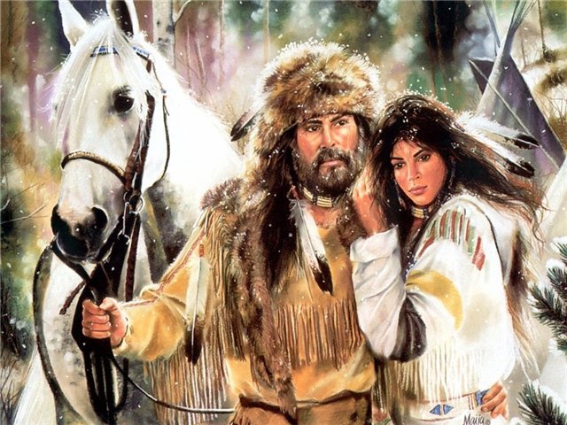 пара с лошадью - оригинал