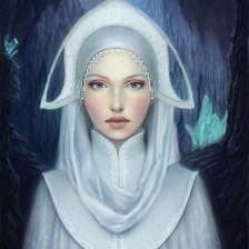 Схема вышивки «Снежная королева»