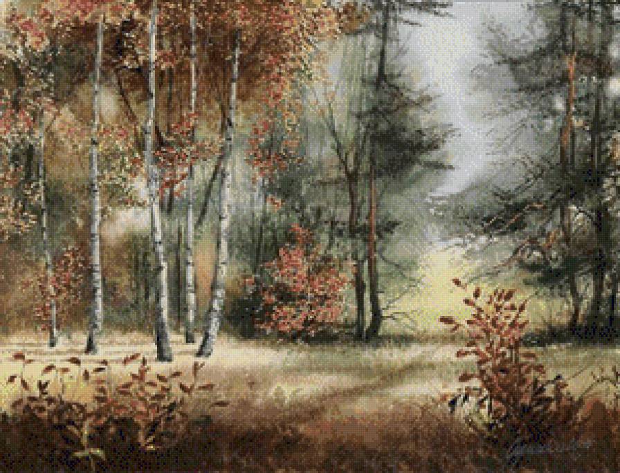 las - pejzaz, las, priroda - предпросмотр