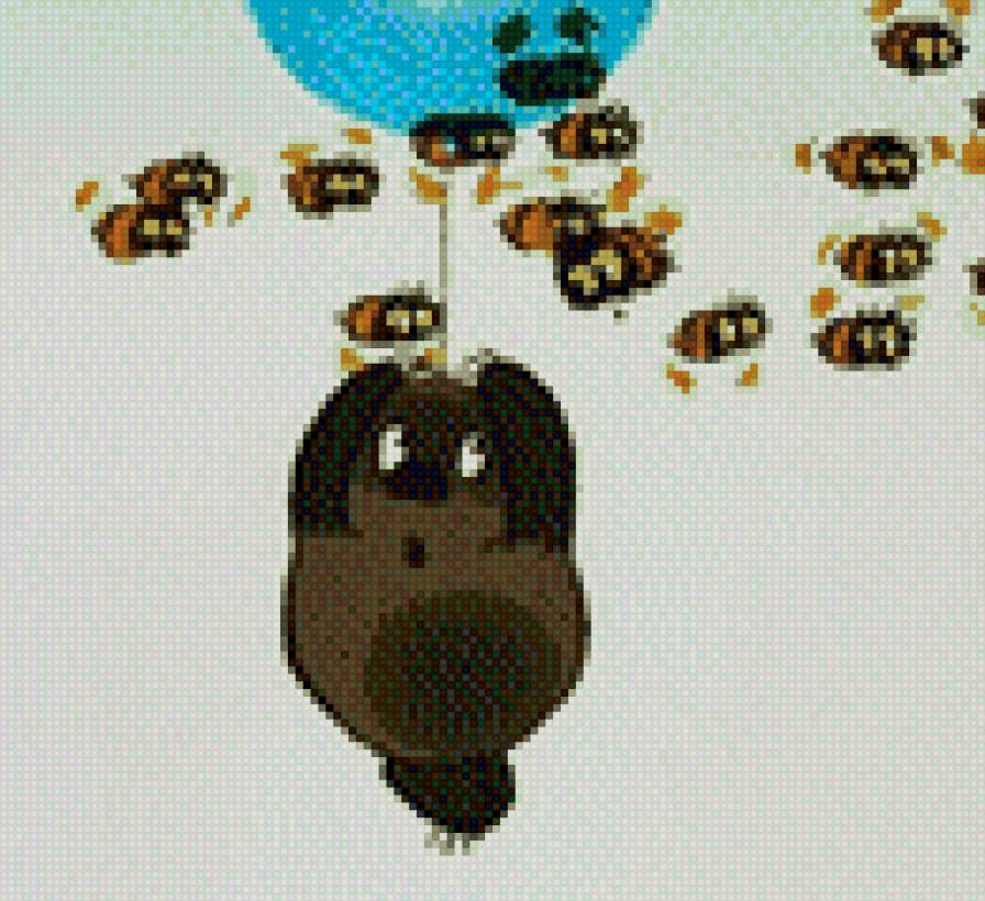 винни пух - мульт, пух, тучка - предпросмотр