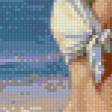 Предпросмотр схемы вышивки «Пиратка а берегу» (№501107)