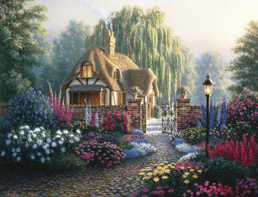 домик мечты - мечта, домик, уютный - оригинал