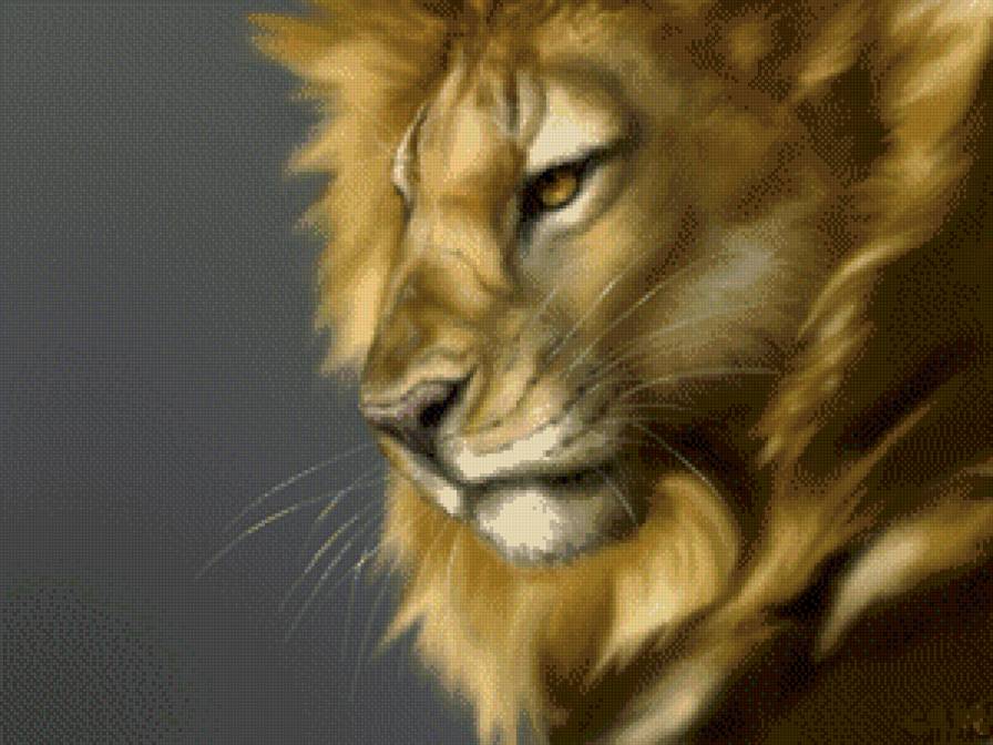 Лев - царь зверей, кошки, дикие животные, лев - предпросмотр