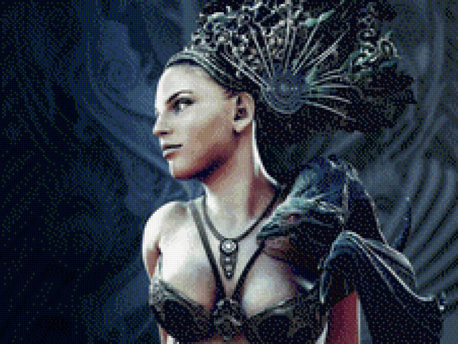 моргана - девушка, дракон - предпросмотр