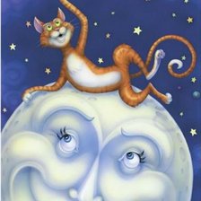 Схема вышивки «кот»