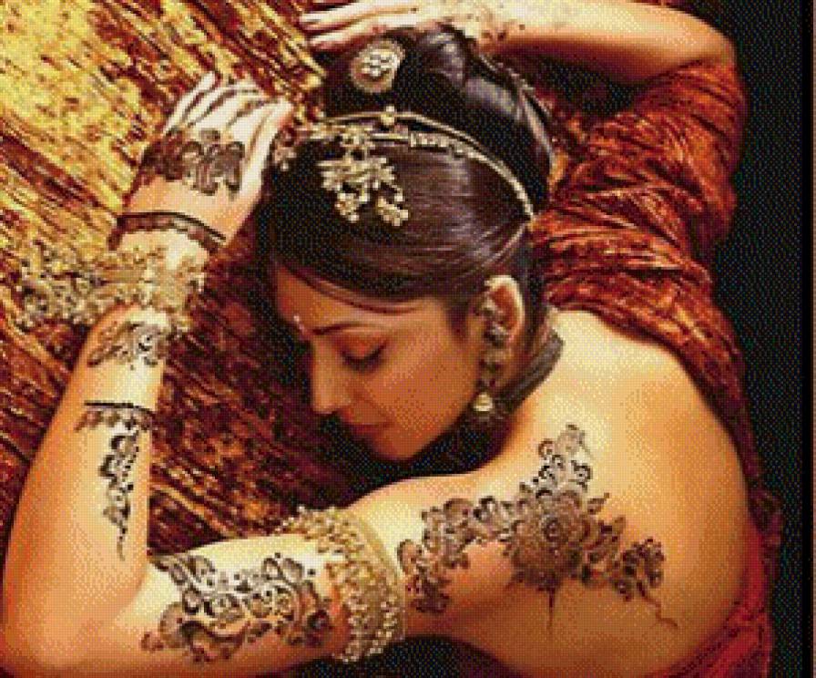 Индианка - индия, восток, девушка, красавица - предпросмотр