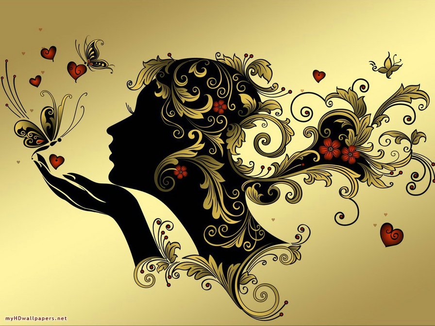 Девушка - красавица, девушка, монохром - оригинал