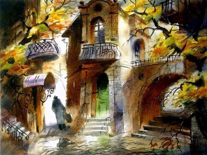 картина художника - живопись - оригинал