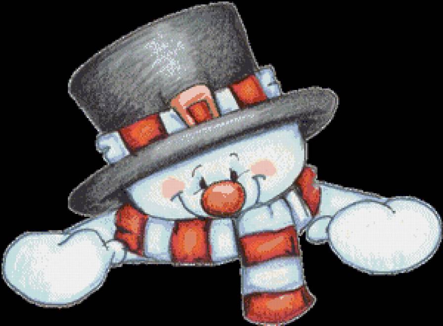 Серия "Детское" - мультики, снеговик - предпросмотр