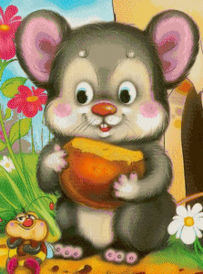 Серия "Детское" - мультики, мышка - предпросмотр