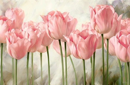 весенние цветы - тюльпан, розовые цветы, весенние цветы, тюльпаны - оригинал
