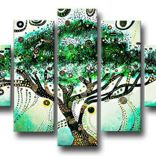 Оригинал схемы вышивки «полиптих дерево» (№502606)