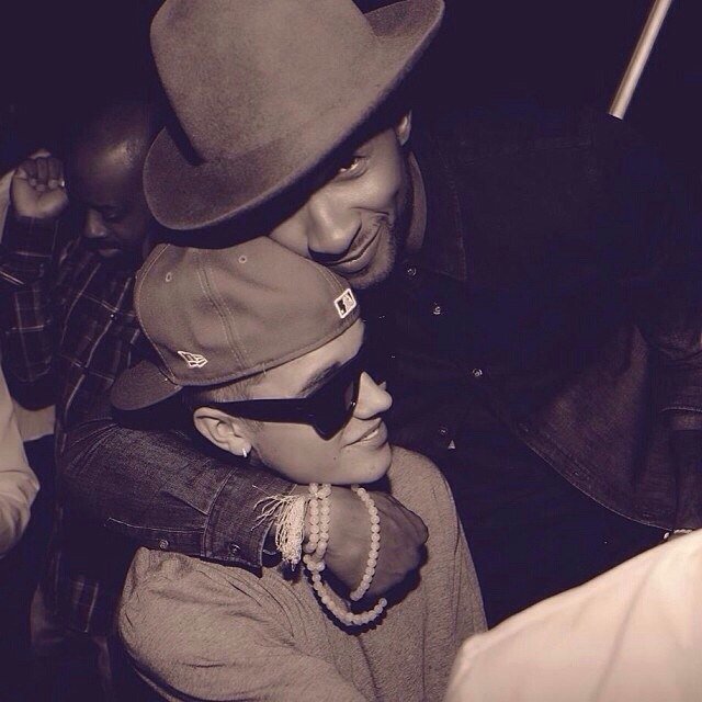 Justin Bieber and Usher - justin bieber, usher - оригинал