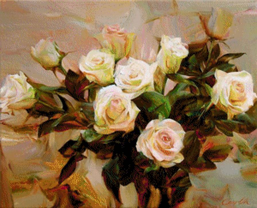 Букет роз - цветы, букет, розы - предпросмотр