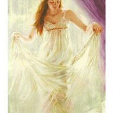 Схема вышивки «Белое облако»