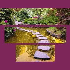 Схема вышивки «триптих тропа»