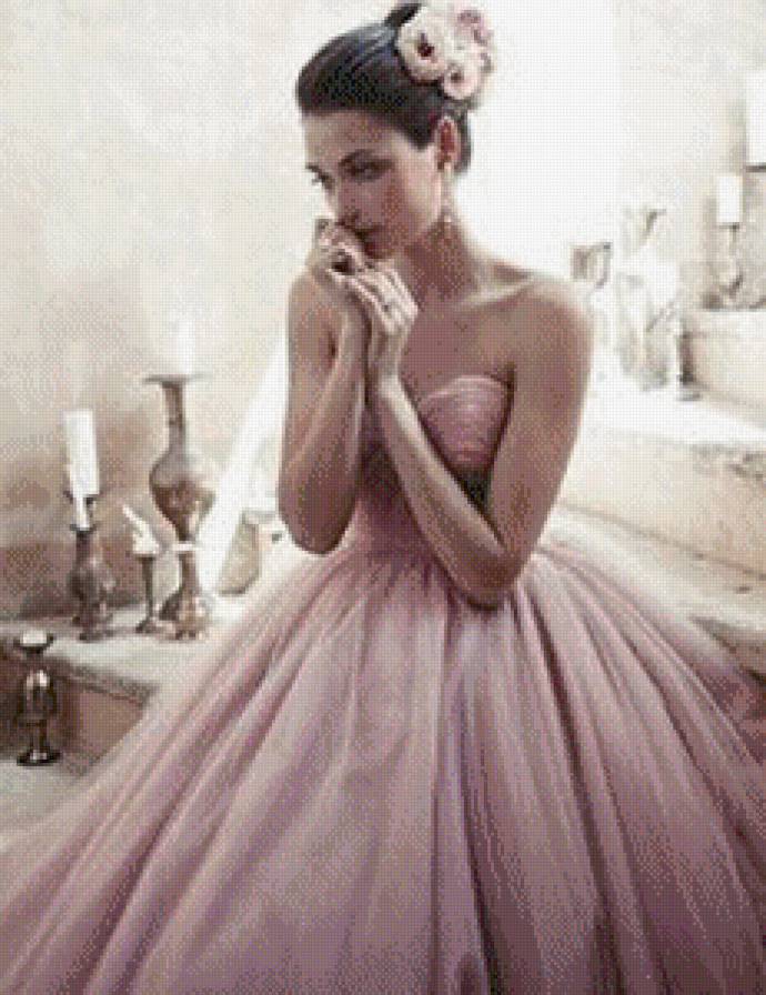 Задумалась - девушка - предпросмотр