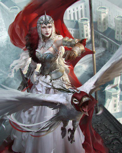 серия Девушка и зверь 9 - животное, фэнтези, девушка - оригинал