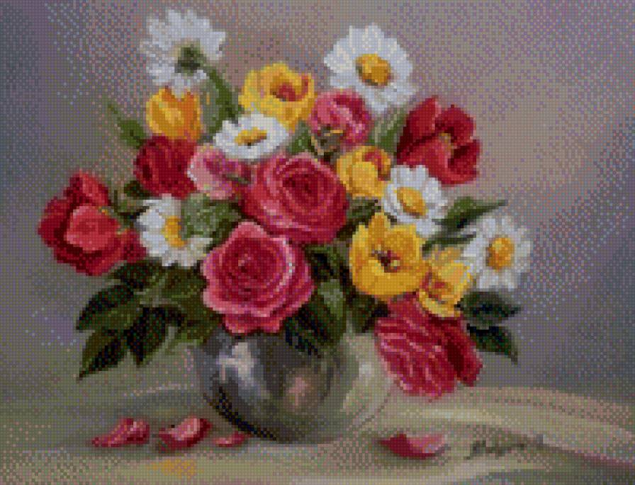 №503682 - ваза, цветы, кувшин - предпросмотр