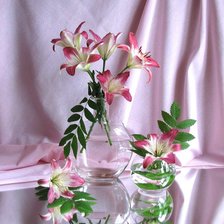 Схема вышивки «лилии»