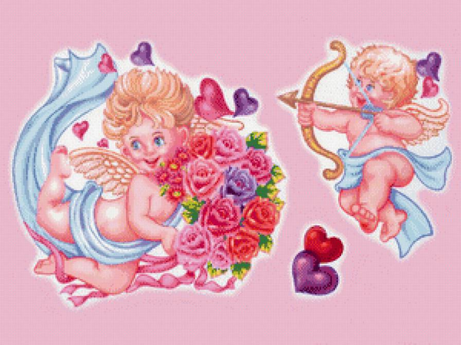 Амурчики - ангелы, рилигия, дети - предпросмотр