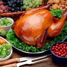 Схема вышивки «Обед»