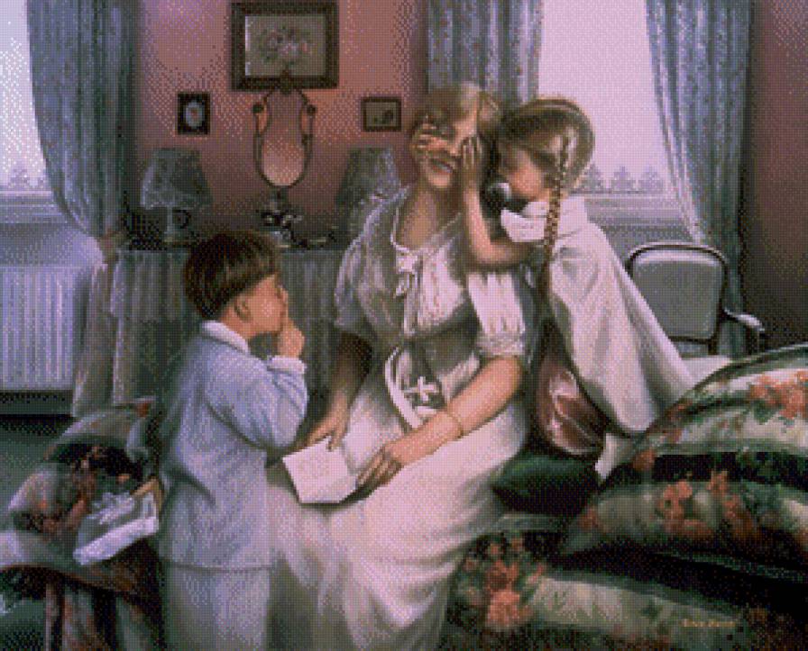 Серия "Очаровашки" - женщина, мальчик, девочка, девушка, дети - предпросмотр