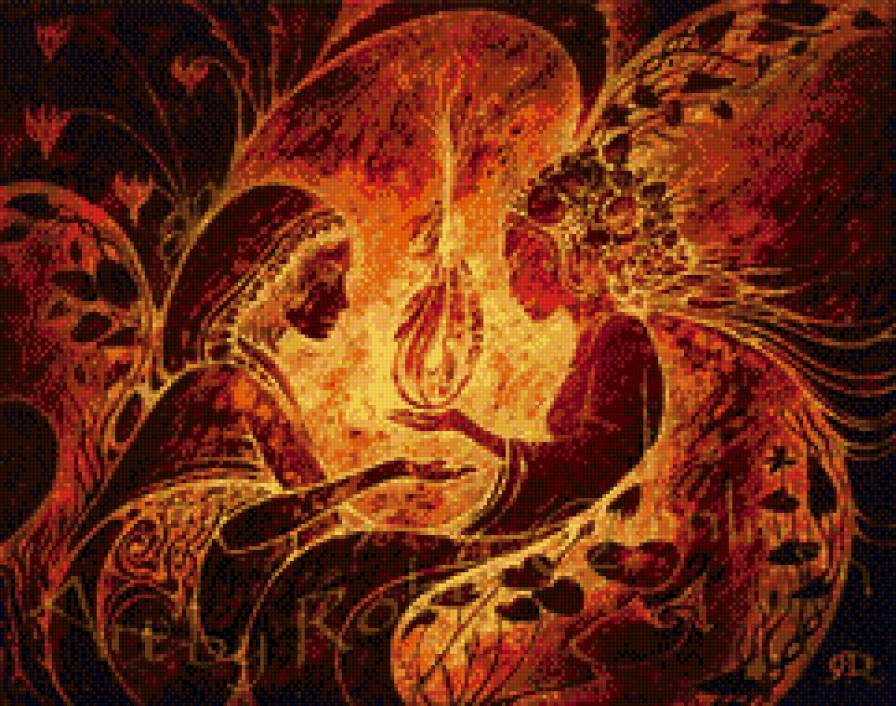 огонь - очаг, огонь - предпросмотр