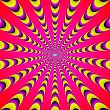 Оптическая иллюзия.Шевелилка.