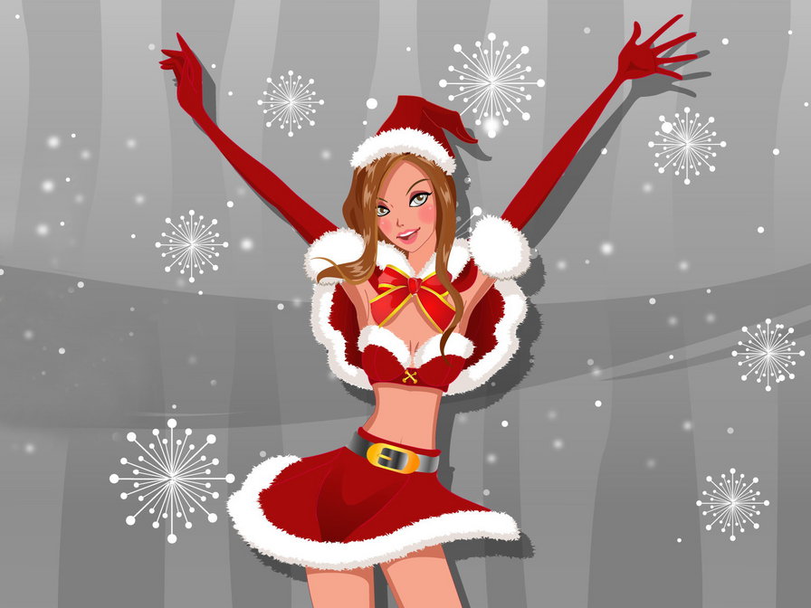 Снегурка - снегурочка, новый год - оригинал