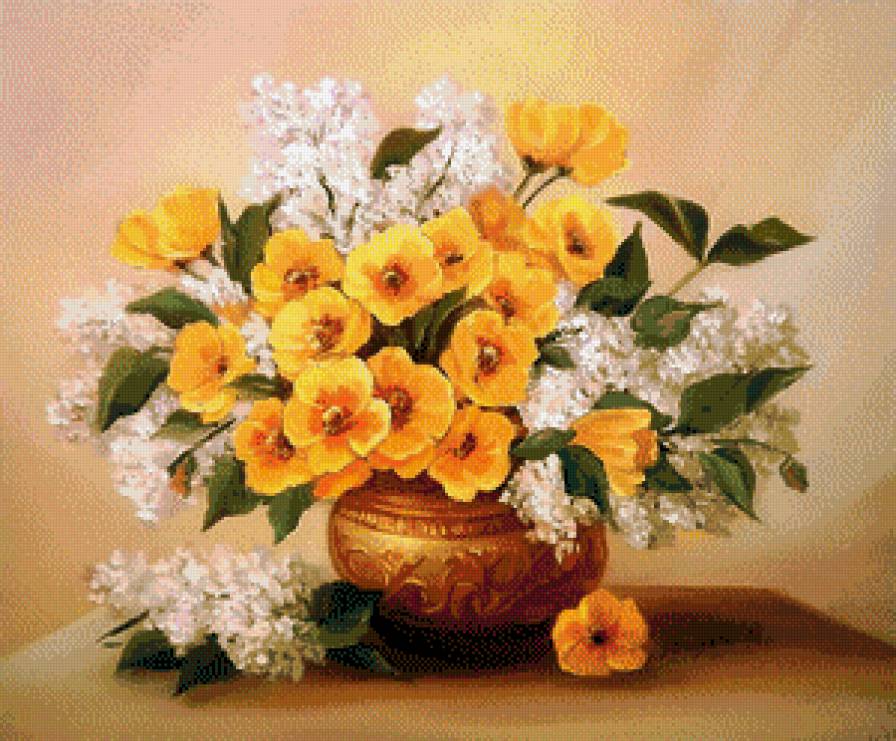 букет - картина - предпросмотр