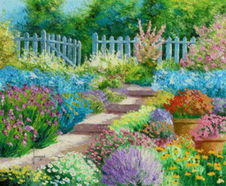 ступеньки рая - картины, картина - предпросмотр