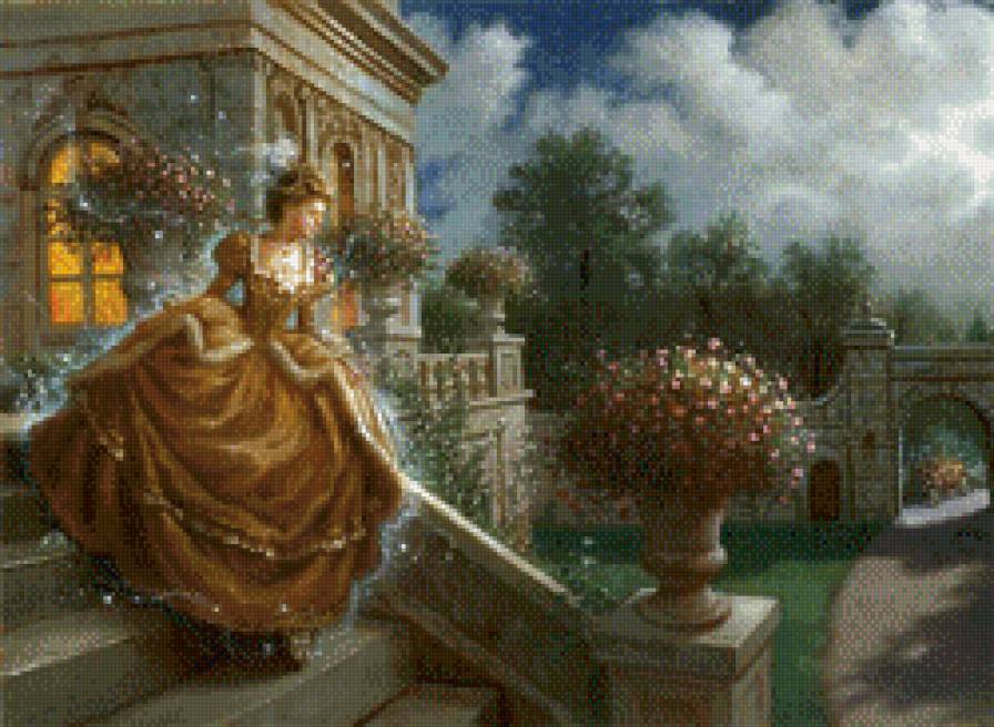 золушка 1 - сказка, красавица, золушка, дева, девушка - предпросмотр