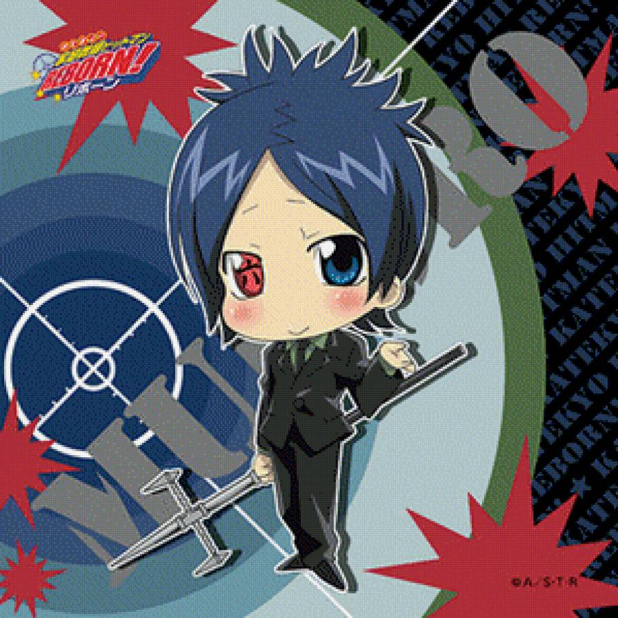 Рокудо Мукуро - репетатор киллер реборн - предпросмотр