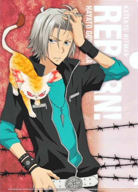 Гокудера и Ури - репетатор киллер реборн - оригинал