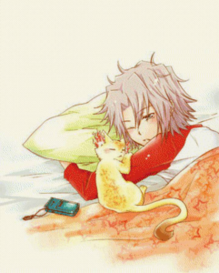 Гокудера и Ури - репетатор киллер реборн - предпросмотр