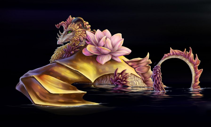 Дракон - дракон, фэнтези - оригинал