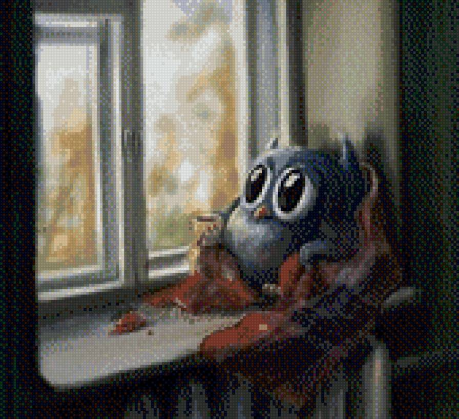 грусть - грусть, сова - предпросмотр