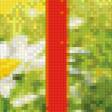 Предпросмотр схемы вышивки «триптих ромашковое поле» (№507023)