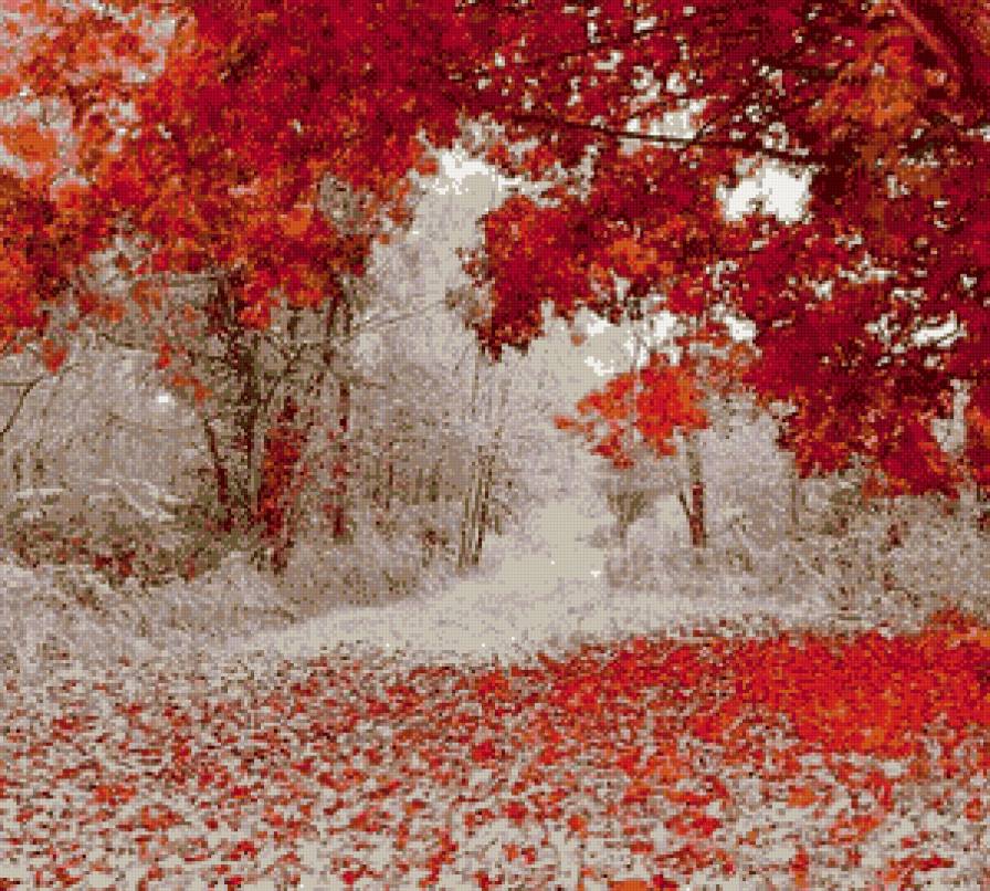 осень-зима - зимние мотивы - предпросмотр