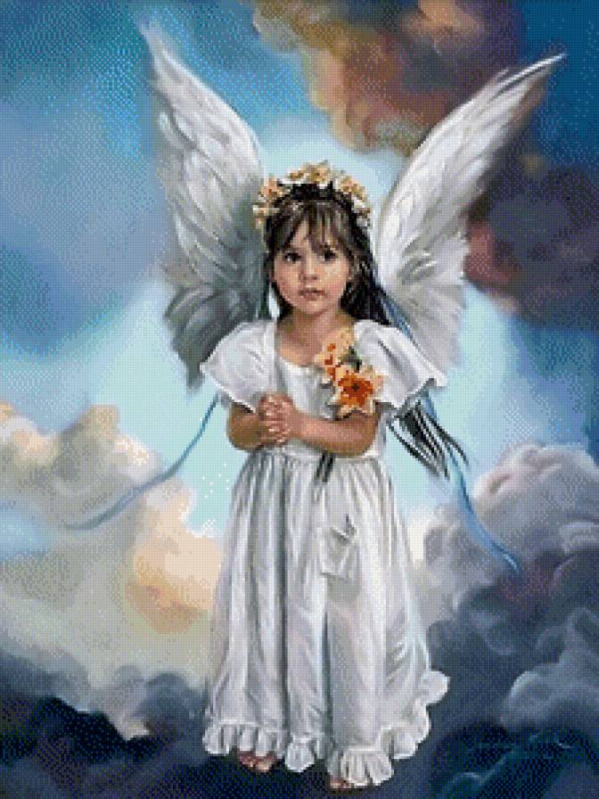 Ангелочек - ангелы, дети - предпросмотр