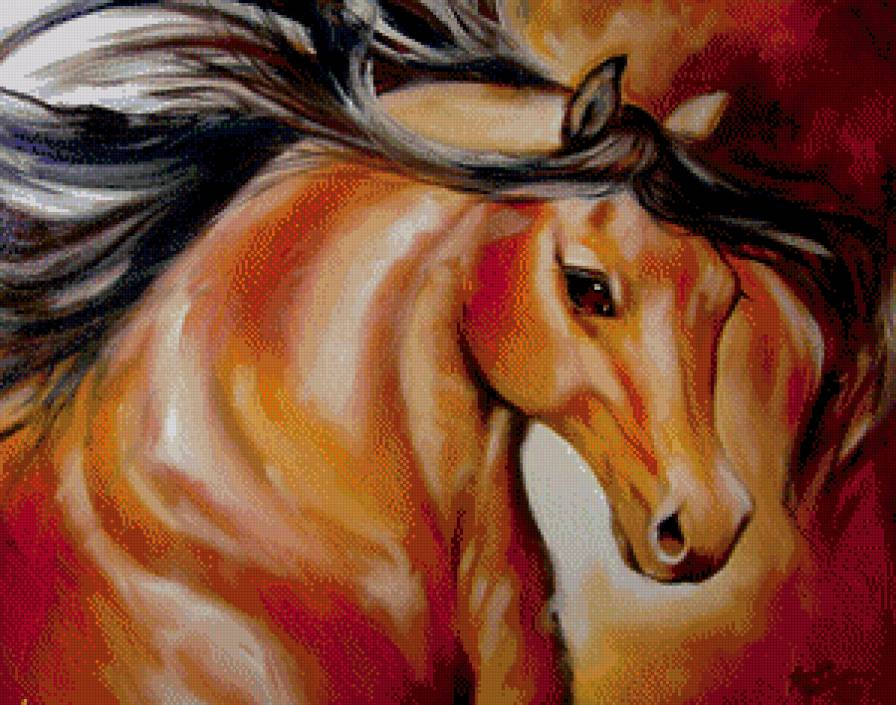 Серия "Кони" - кони, животные, лошади - предпросмотр