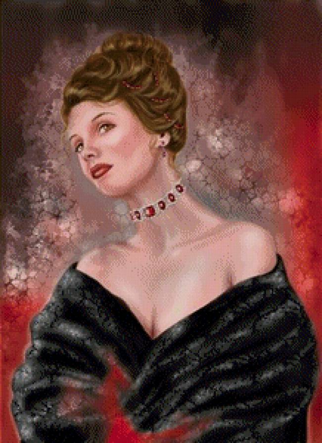 Дама - дама, девушка, красавица - предпросмотр