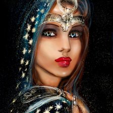 Схема вышивки «Красота женщины»