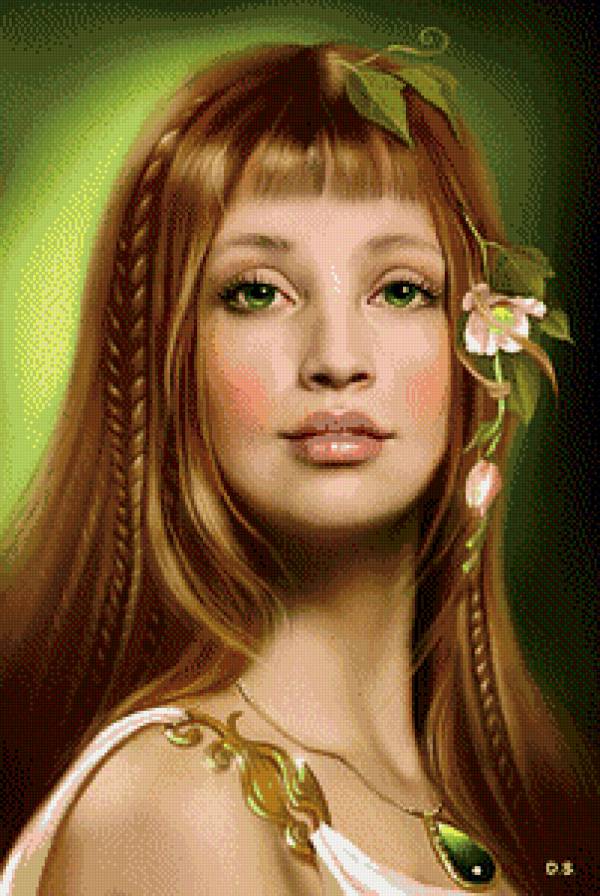 Девушка - девушка, красавица, дама - предпросмотр