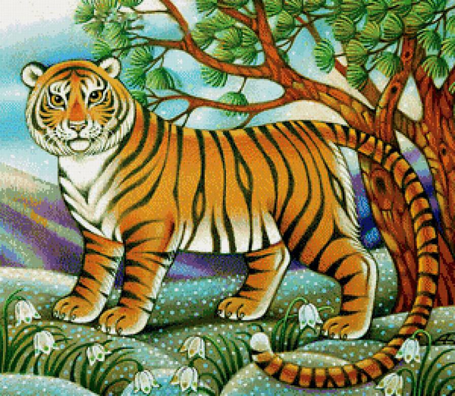 Тигр - животные, тигры - предпросмотр