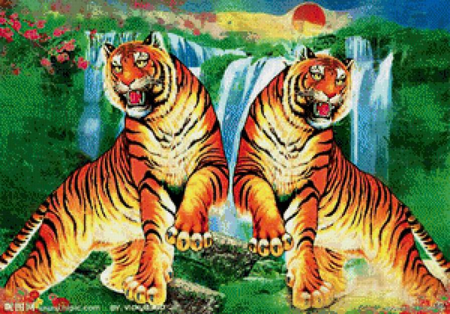 тигры - предпросмотр