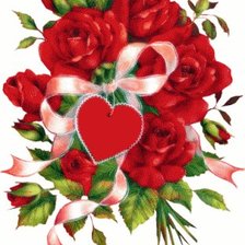 Схема вышивки «розы»