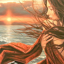 Схема вышивки «На закате»